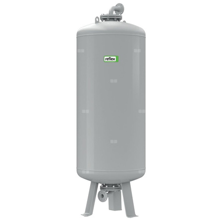 Ciśnieniowe naczynia przeponowe do instalacji grzewczych, chłodniczych i solarnych Reflex V 500 10 bar / 110 st.C szare