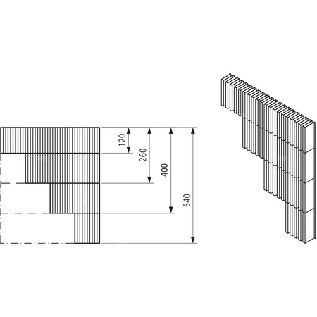 Grzejnik płytowy typ 11 KERMI HHN, z osłonami wym. 770 x 3200 mm, kolor biały, moc 3962 W