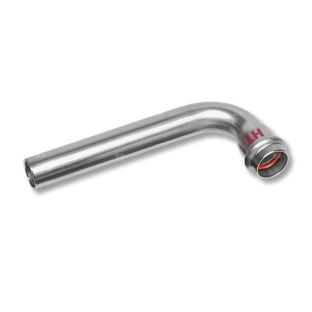 Łuk 90' SANHA NiroSan Press Industry długi, stal nierdzewna, 28 mm (zw x zz)