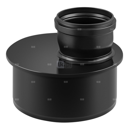 Złącze wielostopniowe MAGNAPLAST KGR redukcja, PVC-U (czarny), DN 315 x DN 160 (ww x wz), do kanalizacji