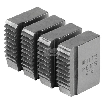 Noże gwintujące NPT 1 1/2, Zestaw