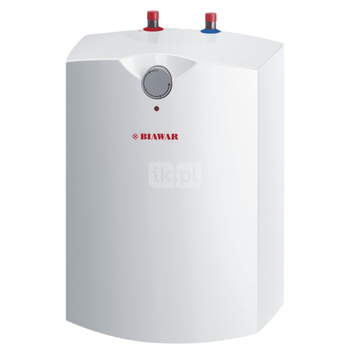 Podgrzewacz elektryczny nadumywalkowy BIAWAR MINI pojemność 10 l 230 V 2 kW