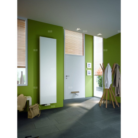 Grzejnik KermiX2 Verteo Plan typ 22 1400x102x500 biały, 10 bar, z osłonami bocznymi