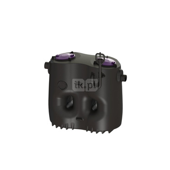 Separatory tłuszczu EasyClean free Basic Standard NS 7 Lewy z okienkiem i urządzeniem do napełniania