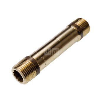 Nypel SANHA PURAFIT, mosiądz, 1 1/2'' (GZ), 50 mm