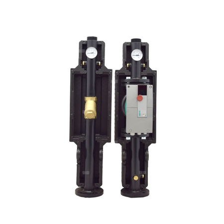 Grupa pompowa D-SA 250 – DN 50/40 (2”) z izolacją, bez pompy, z przyłączem pod pompę kołnierzową DN40(250mm)