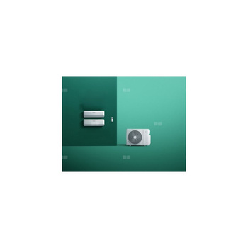 WAM1-050A2NO climaVAIR multi Zestaw multi z dwoma jednostkami ściennymi 2x2,5 kW wydajność chłodnicza 5,3 kW/, wydajność grzewcza4,1  kW Klasa energetyczna na chłodzeniu/ogrzewaniu: A++/ A+