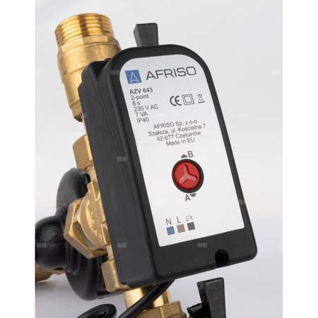 Moduł przełączający BDU 571 AP do pomp ciepła z zaworem AZV 643, pompa APH 160