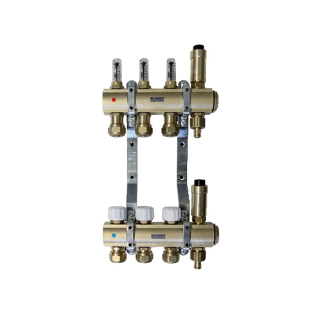 Rozdzielacz ogrzewania RUMET 71E 7 obwodowy