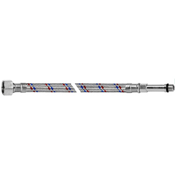 QIK Wąż elastyczny w oplocie INOX 1/2 X M10 70 DŁ