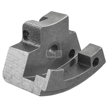 Element zamykajający zmontany