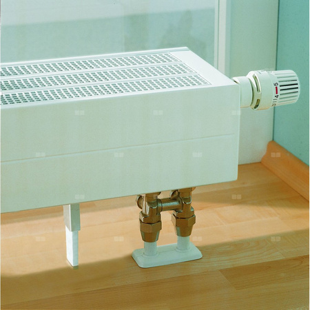 Konwektor Kermi V-Kon S Typ33 BH140x194x1200mm QN1374, weiß, 6 bar, o. Abd., Vent. re