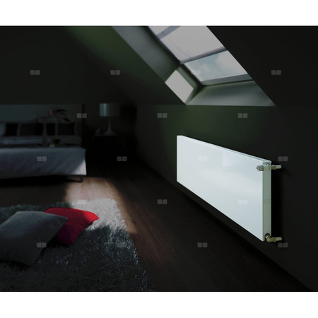 Grzejnik płytowy typ 11 KERMI Plan-K wym. 405 x 1205 mm, kolor biały, moc 746 W