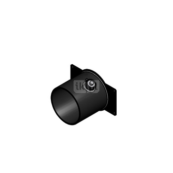 Czopuch fi 127 (poziome podłaczenie komina)