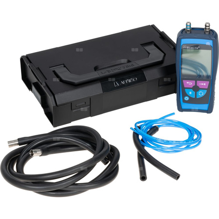 Manometr elektroniczny AFRISO S2680 8000Pa, z wyświetlaczem, z przewodami pomiarowymi