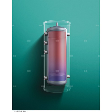 VP RW 45/2 B – zasobnik buforowy, poj. 45l (grzanie i chłodzenie) – Klasa ErP B