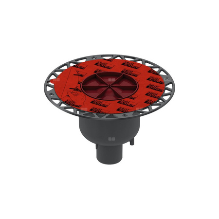 TECEdrainpoint S - odplyw pionowy z kolnierzem uniwersal