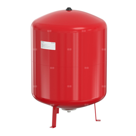 Naczynie wzbiorcze stojące FLAMCO MEIBES Contraflex, pojemność 150 l 1.5-, 6 bar / 120'C fi1'', kolor czerwony, do instalacji chłodn.C.O.