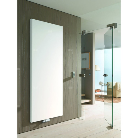 Grzejnik płytowy typ 21 KERMI X2 Verteo Plan, boczna osłona wym. 2200 x 600 mm, kolor biały, moc 1890 W