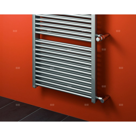 Grzejnik drabinkowy KERMI DUETT D, wym. 1188 x 634 mm, kolor biały, moc 1089W