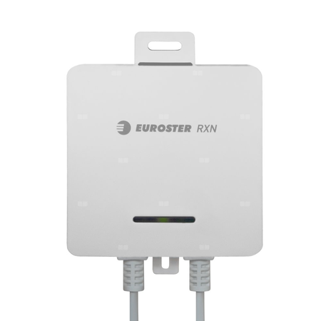 Reagulator temperatury Euroster E4040TXRXNB z odbiornikiem natynkowym, kolor czarny