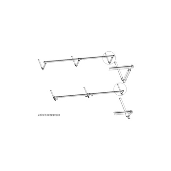 Uchwyt korekcyjny KS2600-15-2B-H500.K110