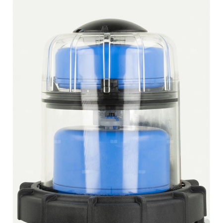 Filtr olejowy AFRISO FloCo-Top-2CM MS-5 zintegrowany z odpowietrznikiem fi 3/8'' x 3/8'' GW x GZ, z wkładem opticlean, maks. przepływ 100 l/h