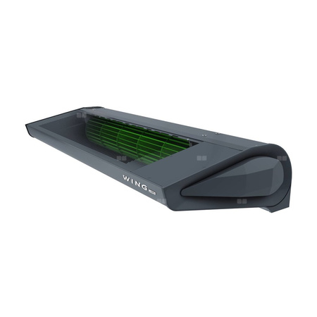 Kurtyna powietrzna WING II C100 EC zimna DARK (RAL7016)