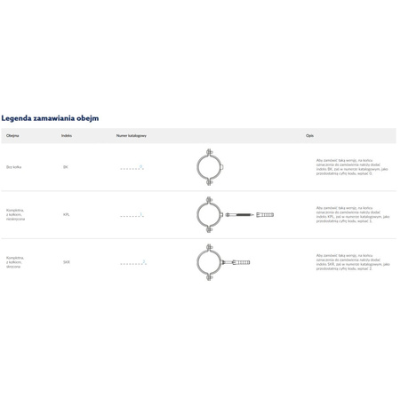 Obejma EXPERT 150 (146-154mm) BK UPZ150BK