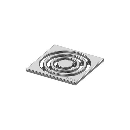 Ruszt ozdobny 100 x 100 mm do odpływu prysznicowego ze stali nierdzewnej TECE drainpoint S