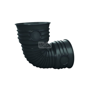 Kolano 15' MAGNAPLAST MAGNACOR MCB, PP (czarny), DN 600 (wz x ww), do kanalizacji