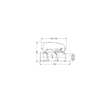 Zawór zwrotny KESSEL Staufix SWA DN 150 ev016084