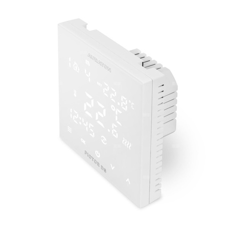 AURATON Pictor DS podtynkowy, tygodniowy, przewodowy regulator temperatury (dwuczujnikowy)