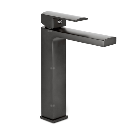 V BLACK Bateria umywalkowa stojąca, nablatowa, wysoka