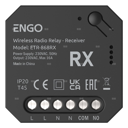 Odbiornik dodatkowy do przekaźnika bezprzewodowego EngoLink ETR-868