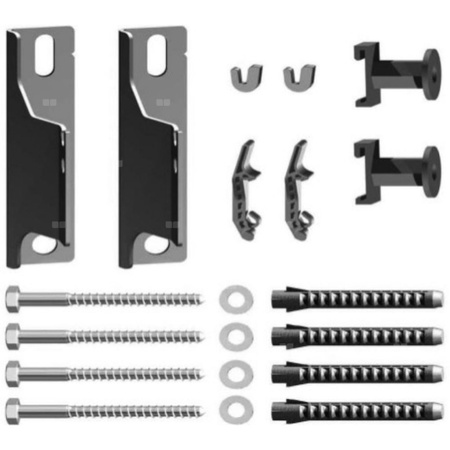 Zestaw mocujący Kermi Tabeo biały