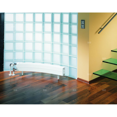 Konwektor Kermi Konvektor Typ21 BH70x72x1700mm QN593, weiß, 6bar, o. Abd, AB 14