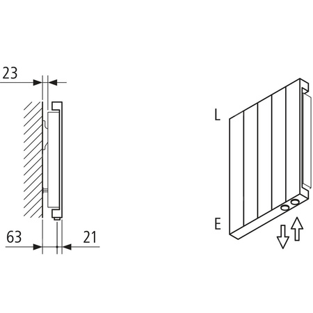 Grzejnik płytowy typ 11 KERMI HVN wym. 2200 x 1540 mm, kolor biały, moc 4501 W