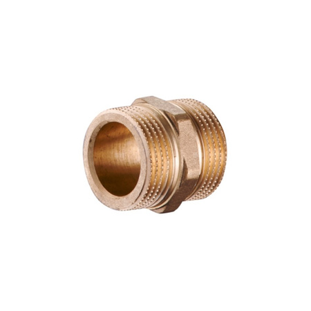 Nypel KFA Armatura, mosiądz, 1/2'' (GZ)