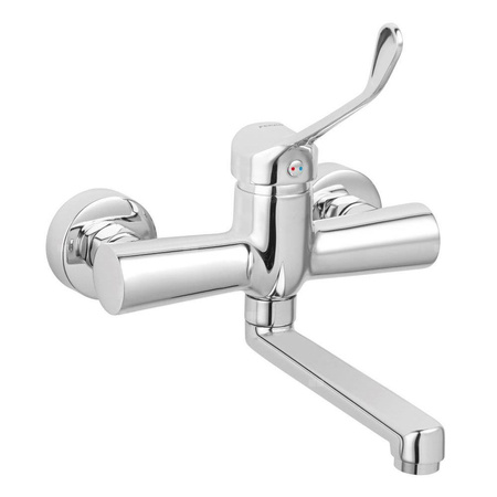 Bateria umywalkowa ścienna FERRO ALGEO MEDICO, chrom