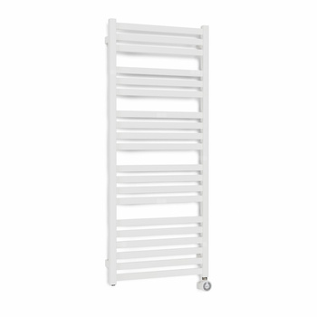 CONCEPT Grzejnik el. Malta 710/500, biały mat, podł ES, kabel prosty bez wtyczki z maskownicą