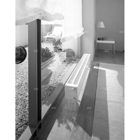 Konwektor Kermi Kon m. Str. Typ33 BH70x194x700mm QN504, weiß, 6bar, m. Abd, AB 12