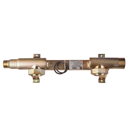 Monozłącze pod gazomierz G25, 335mm, GZ 2” x GZ 2” - w poziomie  