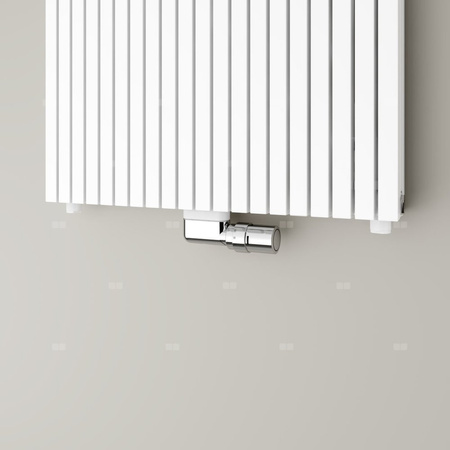 Grzejnik dekoracyjny Kermi®Carré Plus® 1800x415x86, 1485W, podł. 6998, RAL 9016 SG