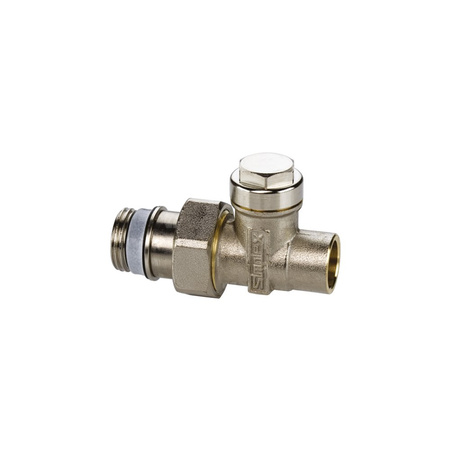 ZAWOR POWROTNY DO LUT. PROSTY 1/2"x15 - niklowany