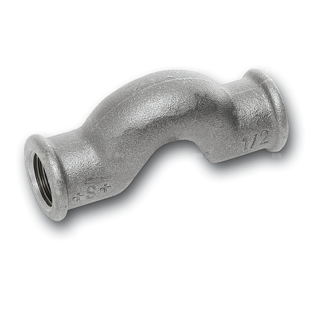 Obejście SANHA 85#, żeliwo (ocynk galwaniczny/elektrolityczny) (ocynk), 1'' (GW)