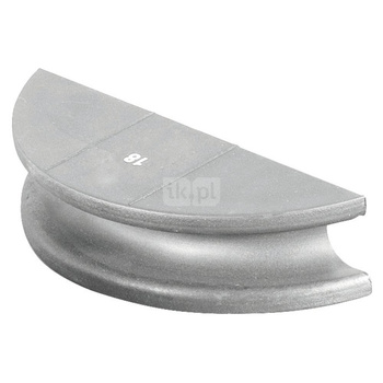 Segment gnący fi 18, 15U, 3/4'', R72, A