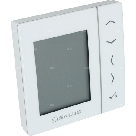 Regulator temperatury SALUS VS10WRF bezprzewodowy Zigbee z wyświetlaczem, montaż podtynkowy