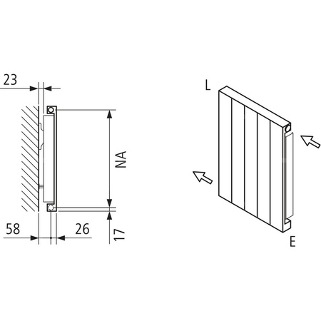 Grzejnik płytowy typ 11 KERMI HVN wym. 1800 x 1120 mm, kolor biały, moc 2784 W