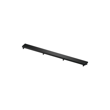 TECEdrainline - ruszt prosty ''steel'' 1000 mm, czarny matowy